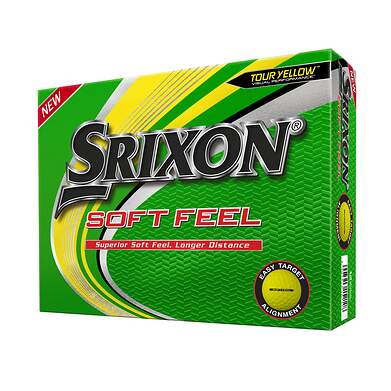 Srixon Soft Feel 12 Yellow Golf Balls